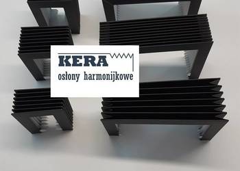 Osłony harmonijkowe tłoczysk, siłowników, śrub, miech , CNC