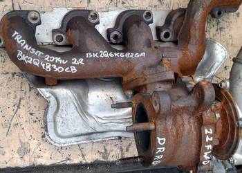 FORD TRANSIT 2,2 TDCI turbosprężarka BK2Q6K682GA kolektor nastawnik