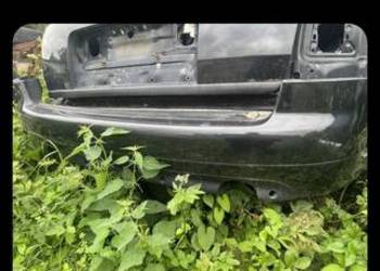Zderzak tylny audi A6 S6 C5 dokładka na dwa wydechy czujniki parkowani