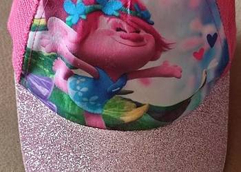 Czapka z daszkiem Cool Club r. 54 cm Trolle brokat