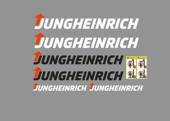 Naklejki oklejenie wózek widłowy Jungheinrich TFG Zamiennik