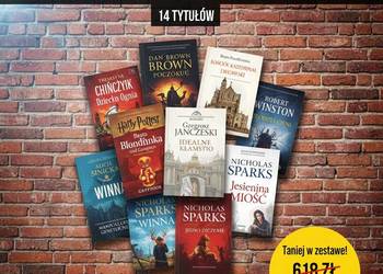wielka wyprzedaż kolekcji książek! [14 tytułów]