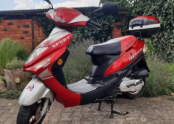 Zadbany skuter Kingway FARTT Coliber 50 4t 2009r 5201km kufer