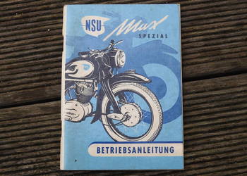 NSU MAX SPEZIAL NIE MAX FOX LUX SUPERMAX OSL KONSUL KALOSZ ZUNDAPP DKW BMW