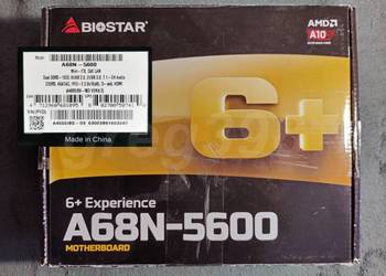 Płyta Główna mITX Biostar A68N-5600 z procesorem AMD A10-4655 2,0/2,8