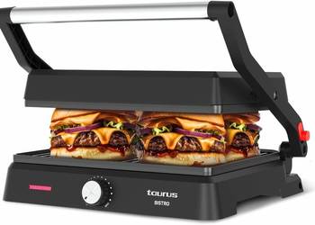 Taurus - Grill 2600W, żelazko 2 w 1, otwór 180°, regulowany termostat