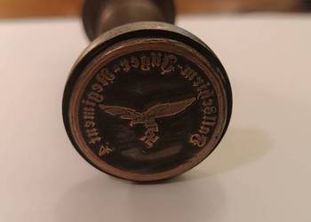 Stempel /pieczęć niemiecki II wojna Luftwaffe