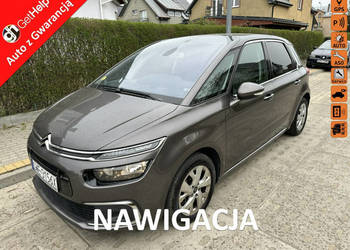 Citroen C4 Picasso Wirtualne zegary, el. klapa, kamera, hak, isofix, opony…