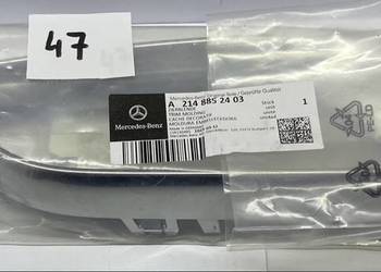 Osłona, dekor, chrom dyfuzor, tłumika prawa strona Mercedes E-klasa W214