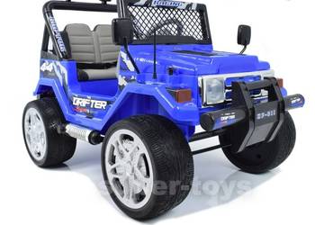 MEGA JEEP DRIFFTER EXCLUSIVE DLA 2 DZIECI, WOLNY START HP011