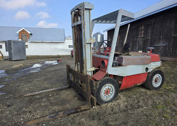 Wózek widłowy LINDE (udźwig 6 ton / 4 m) DEUTZ F6L
