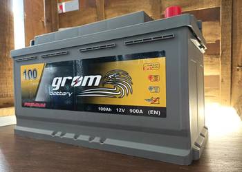 Akumulator GROM Premium 100Ah 900A EN DTR