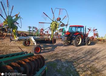 Zgrabiarka Claas liner 1550 twin kuhnn krone