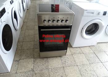 Kuchenka elektryczna  szer. 50 cm inox Duży Wybór Sprzętu AGD