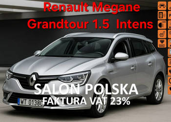 Renault Megane 20 Salon Polska 1Wł Intens Gwarancja 8,7cal Ekran 43,902zł …