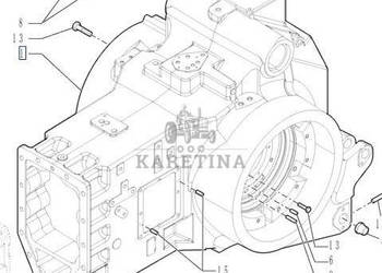 New Holland T7000 T7030 Główny Korpus Obudowa Tylnego Mostu CZĘŚCI 4713614…