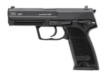 Pistolet wiatrówka H&K Heckler&Koch USP blowback 4,5 mm BB CO2