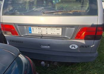 Klapa Tył Bagażnika Peugeot 806