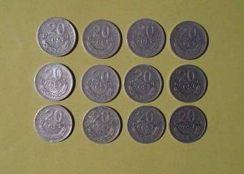 20 groszy - monety PRL, lata 70 20 groszy - monety PRL, lata 70