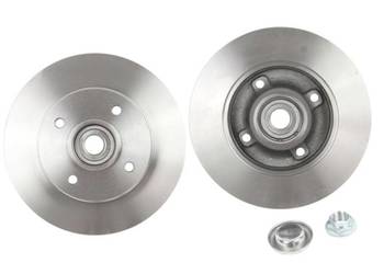 TARCZA HAMULCOWA TYŁ PEUGEOT 307 CC 2003 2004 2005 2006 2007 2008 2009