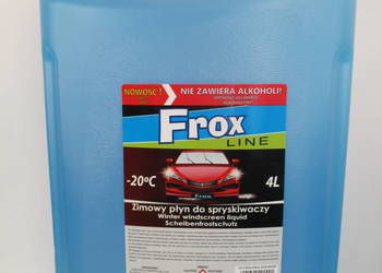 PŁYN DO SPRYSKIWACZY ZIMOWY BEZALKOHOLOWY 4L -20ST FROX
