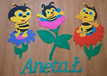 Dekoracje wiosenno letnie z brystolu. tel 504 102 444