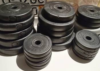 Dprzęt do treningu domowego obciążenie bitumiczne + gryfy