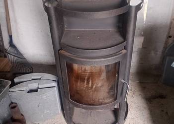 Piec kominek koza+szamoty,szyba.