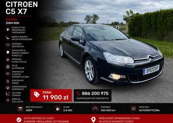 Citroen C5 Sedan *2009R* 2.0HDI # Bardzo ŁADNY # Stan SUPER #AUTOMAT Full