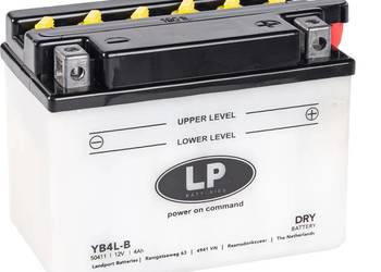 Akumulator motocyklowy 4Ah 50A Landport YB4L-B 12V TCZEW