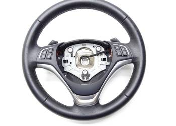 KIEROWNICA SKÓRA MULTI MULTIFUNKCJA ŁOPATKI BMW X1 E84 685313202