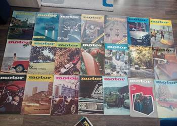 Czasopismo, tygodnik motor lata siedemdziesiąte