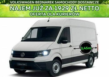 Volkswagen Crafter Crafter L3H3, 2.0 TDI 140 KM skrzynia manualna 6-g, nap…