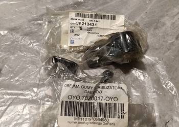2x Obejma gumy poduszki stabilizatora tył tylnego 96213431 Daewoo Leganza