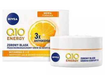 NIVEA Q10 Energia Zdrowy Blask Przeciwzmarszczkowy Krem na Dzień 50ml
