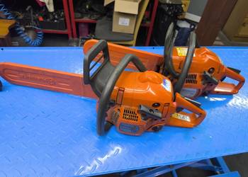 Dwie Pilarki Husqvarna - 135 X-Torq i 120 X-Torq - Możliwość Dowozu