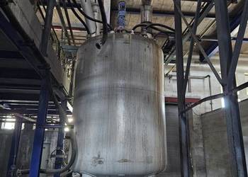 Zbiornik mieszalnik 34m3 wyłożony gumą