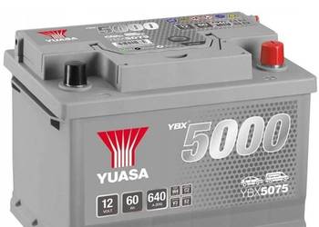 Akumulator Yuasa Silver 12V 60Ah 640A Dostawa