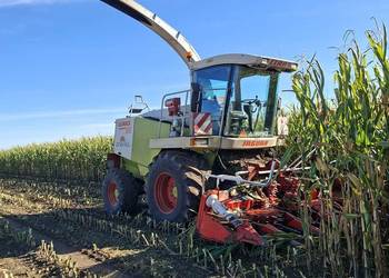 Claas jaguar 880 kemper 345 pickup