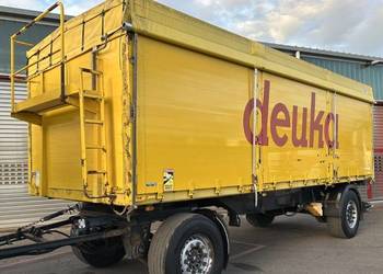 Ciagnikowa Przyczepa wywrotka z wydmuchem śruty paszy z dmuchawa do zboza