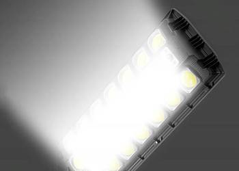 Lampa Solarna 1600W czujnik ruchu, zmierzchu +PILOT