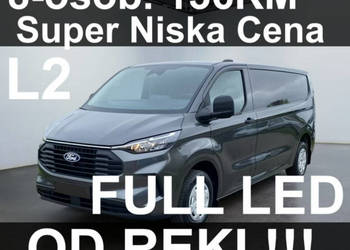 Ford Transit Custom 8-osob. 136KM Full Led Od ręki Super Cena Dostępny od …