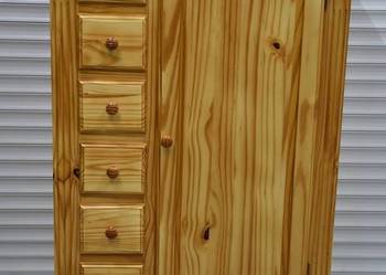komoda z drewna sosnowego - jak nowa
