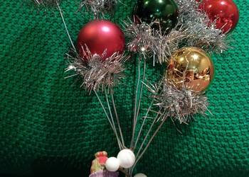 Stroik świąteczny  z miikołajem -45 zł