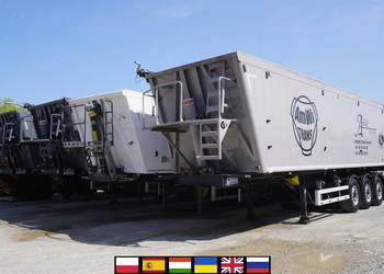 Wywrotka Gras GS / naczepa 52 m3! / 2023 / 3 sztuki