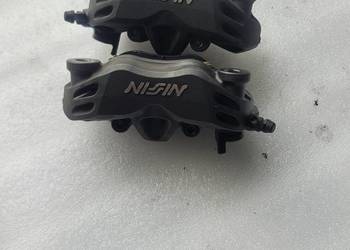 Kawasaki ZZR 1400 zaciski hamulcowe zacisk lewy prawy klocki nissin