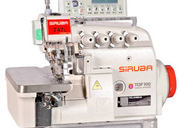 SIRUBA 747L-514M3-24/ECA-U OVERLOCK 4-NIT AUTOMAT ODSYSANIE