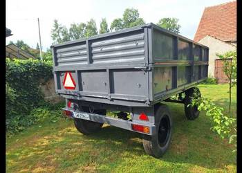 Sprawna przyczepa rolnicza autosan D46