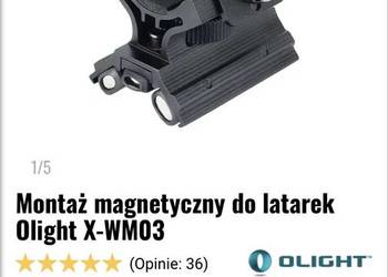 Montaż magnetyczny do latarek Olight X-WM03