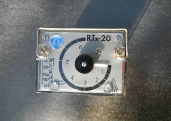 RTx-20 Przekaźnik czasowy 220V 50Hz 0-6 sekund Nowy